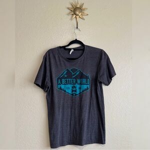 Dutch Bros A Better World Gray T-Shirt
